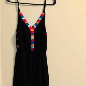 NWOT maxi black dress